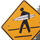 lit fuze short board shortboard surfboard sticker version 4 vinyl decal perfectly sized to fit a pedestrian crosswalk sign fLANSBURG dESIGN